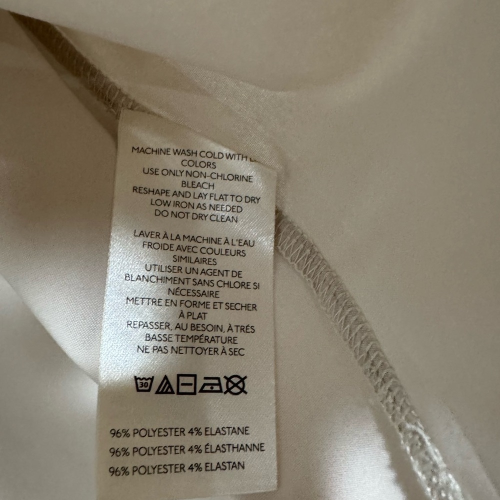 Anthropologie Metallic Champagne Blouse - Picture 4 of 4